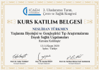 Dyt. Neslihan Türkmen Diyetisyen sertifikası