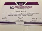 Op. Dr. Önder Akkuş Genel Cerrahi sertifikası