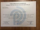 Uzm. Kl. Psk. Merve Kılıç Psikoloji sertifikası