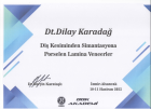 Dt. Dilay Karadağ Diş Hekimi sertifikası