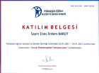 Psk. Enes Erdem Barut Psikoloji sertifikası