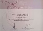 Uzm. Dr. Ayşe Cinkaya Kahveci Dermatoloji sertifikası