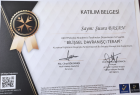 Psk. Şuura Basan Psikoloji sertifikası