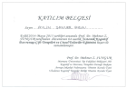 Uzm. Kl. Psk. Aylin Şanver Aydın Psikoloji sertifikası