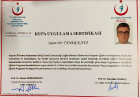 Uzm. Dr. Taner Kaya Dahiliye - İç Hastalıkları sertifikası