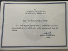 Dt. Mahir SEVİL Diş Hekimi sertifikası