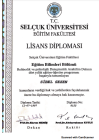 Uzm. Psk. Dan. Sibel Toy Psikolojik Danışman sertifikası