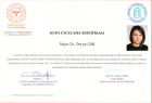Uzm. Dr. Derya Can Geleneksel ve Tamamlayıcı Tıp sertifikası