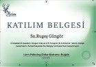 Uzm. Kl. Psk. Rugeş Güngör Psikoloji sertifikası