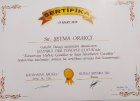 Dil ve Konuşma Terapisti Şeyma Orakçı Dil Konuşma Bozuklukları sertifikası