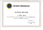 Dyt. Berika Demir Diyetisyen sertifikası