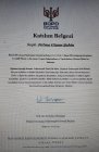 Uzm. Kl. Psk. Fatma Gizem Şahin Psikoloji sertifikası