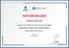 Dyt. Melike Aysel Ekiz Diyetisyen sertifikası