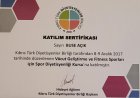 Dyt. Buse Açık Diyetisyen sertifikası