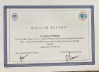 Psk. Dan. Kevser Gündoğdu Psikolojik Danışman sertifikası