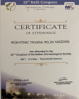 Uzm. Dt. Pelin Tavana Diş Protez Uzmanı sertifikası