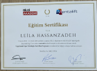 Uzm. Kl. Psk. Leila Hassanzadeh Psikoloji sertifikası