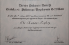 Uzm. Dr. Endam Köybaşı Psikiyatri sertifikası