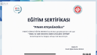 Psk. Pınar Ateşağaoğlu Psikoloji sertifikası