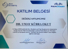 Dt. Umay Kübra Okut Diş Hekimi sertifikası