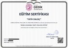 Psk. Fatih Dalgıç Psikoloji sertifikası