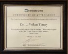 Doç. Dr. Volkan Tümay Genel Cerrahi sertifikası