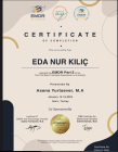Psk. Eda Kılıç Albayrak Psikoloji sertifikası