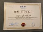 Uzm. Dyt. Aylin Fırat Diyetisyen sertifikası