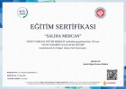 Psk. Saliha Mercan Psikoloji sertifikası