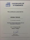 Fzt. Günsu Özkan Fizyoterapi sertifikası