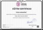 Psk. Seda Karaağaç Psikoloji sertifikası