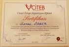 Uzm. Kl. Psk. Gamze Özbek Psikoloji sertifikası
