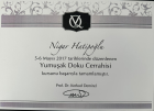 Dt. Nigar Hatipoğlu Diş Hekimi sertifikası