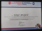 Dyt. Ezgi Muşlu Diyetisyen sertifikası