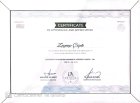 Dt. Zeynep Çiçek Diş Hekimi sertifikası