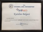 Dyt. Aslı Çelik Diyetisyen sertifikası