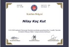 Aile Danışmanı Nilay Koç Kut Aile Danışmanı sertifikası
