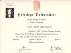 Dr. Dt. Nükhet Berk Diş Hekimi sertifikası