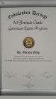 Op. Dr. Gürhan Gökçe Üroloji sertifikası