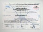 Uzm. Dr. Burcu Kaner Soylu Fiziksel Tıp ve Rehabilitasyon sertifikası