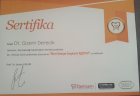 Dt. Gizem Derecik Diş Hekimi sertifikası