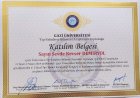 Dyt. Sevde Kevser Demiryol Diyetisyen sertifikası