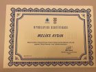 Psk. Melike Aydın Psikoloji sertifikası