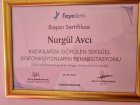 Fzt. Nurgül Avcı Fizyoterapi sertifikası