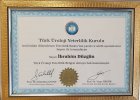 Op. Dr. İbrahim Düzgün Üroloji sertifikası