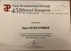 Uzm. Dr. Arten Dyrmishi Diş Hekimi sertifikası