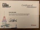 Uzm. Dr. Arten Dyrmishi Diş Hekimi sertifikası