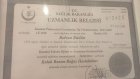 Dr. Öğr. Üyesi Rıdvan Büdün Kulak Burun Boğaz hastalıkları - KBB sertifikası