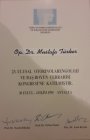 Op. Dr. Mustafa Türker Kulak Burun Boğaz hastalıkları - KBB sertifikası
