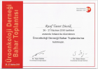 Prof. Dr. R. Taner Divrik Üroloji sertifikası